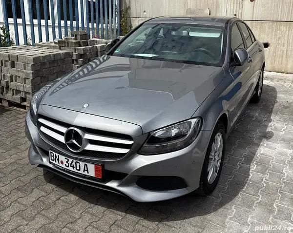 Gri Second-hand 2015 Mercedes C180 Berlinǎ | 14.500 EUR (Preț bun) - Imagine 1/4