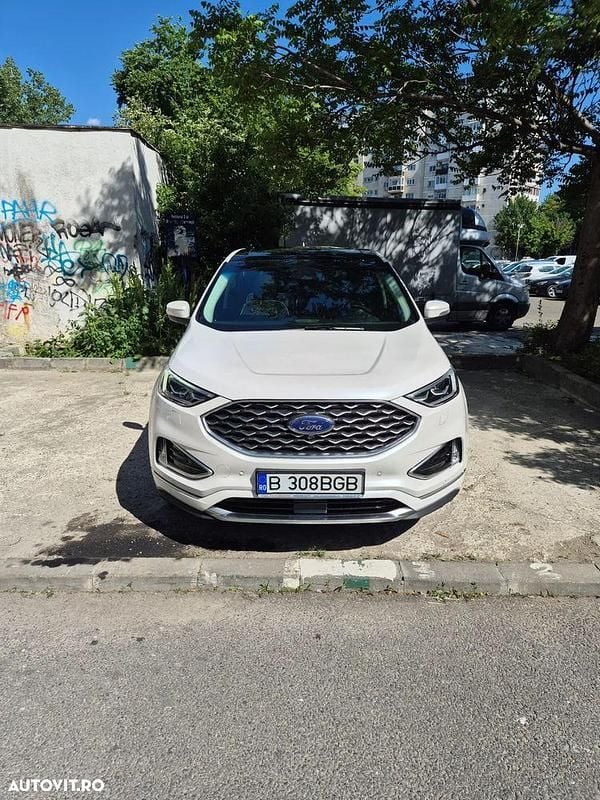 Alb Utilizat 2019 Ford Edge Vignale SUV | 27.500 EUR (Scump) - Imagine 1/4