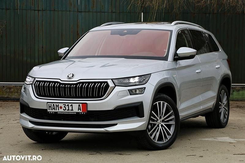 Second-hand Skoda Kodiaq LAURIN & KLEMENT 200 CP (147 kW) 2022 Culoareargint SUV