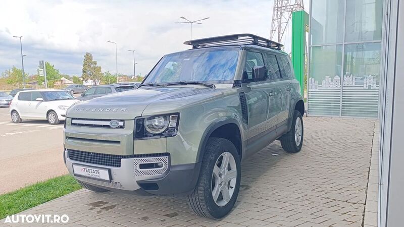 Verde Utilizat 2021 Land Rover Defender HSE Dynamic SUV | 53.950 EUR (Preț OK) - Imagine 1/4