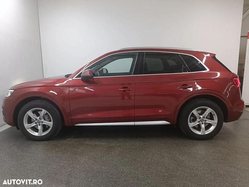 Second-hand Audi Q5 Design 190 CP (139 kW) 2018 Rosu SUV