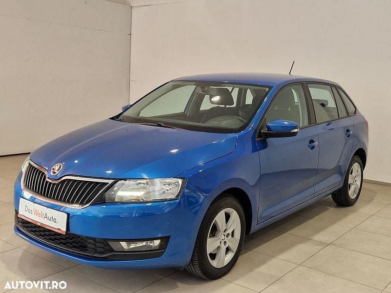 Culoarealbastru Utilizat 2018 Skoda Rapid Ambition Hatchback | 7.990 EUR (Preț OK) - Imagine 1/4