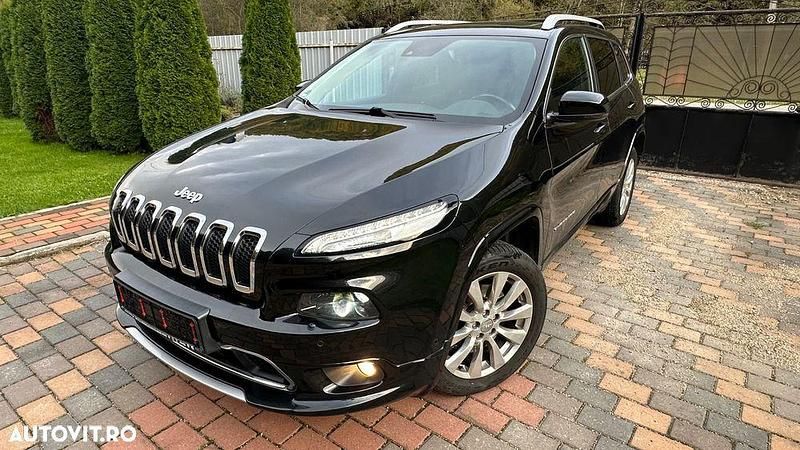 Culoarenegru Utilizat 2016 Jeep Cherokee Overland SUV | 13.999 EUR - Imagine 1/4