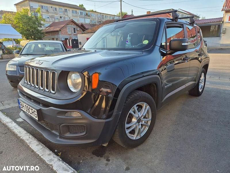 Negru Utilizat 2016 Jeep Renegade SUV | 7.399 EUR (Preț bun) - Imagine 1/4