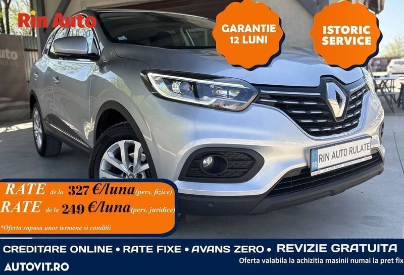Gri Utilizat 2021 Renault Kadjar SUV | 14.734 EUR (Preț OK) - Imagine 1/4