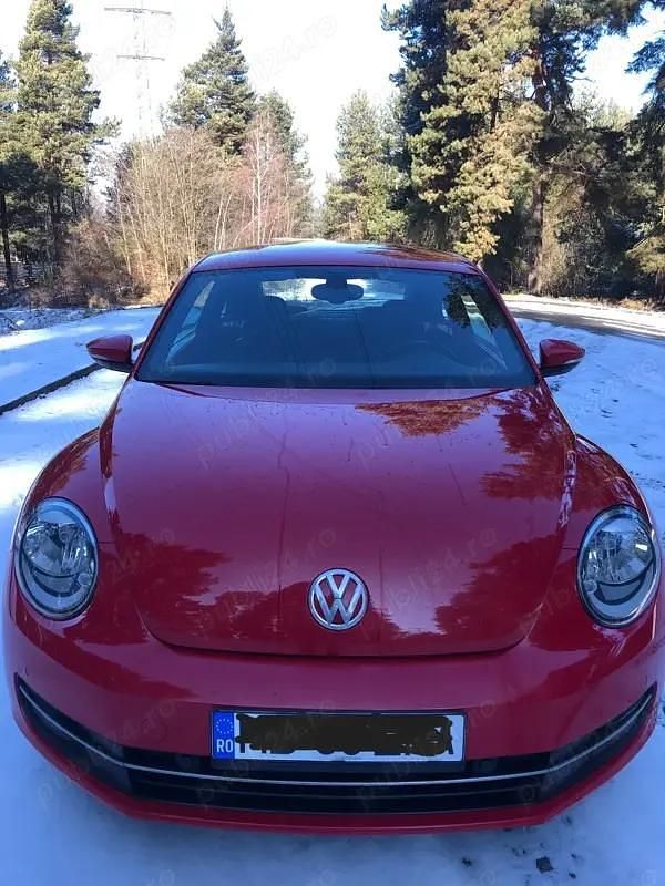 Second-hand VW Beetle Design 105 CP (77 kW) 2012 Rosu Hatchback