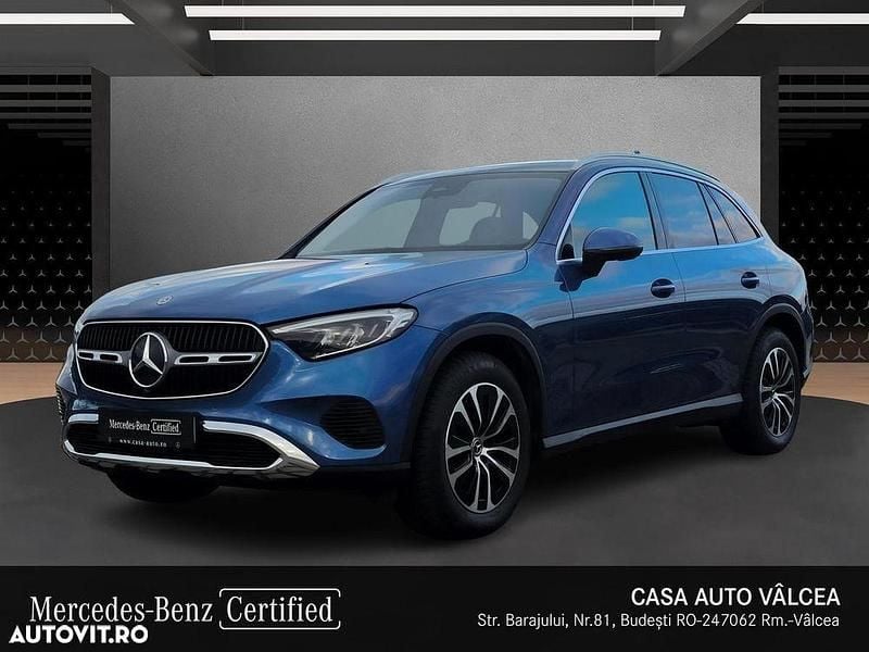 Culoarealbastru Utilizat 2023 Mercedes GLC200 SUV | 44.900 EUR - Imagine 1/4