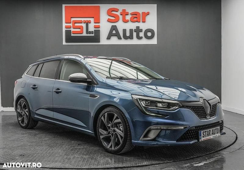 Second-hand Renault Mégane GrandTour GT 163 CP (119 kW) 2017 Culoarealbastru Break