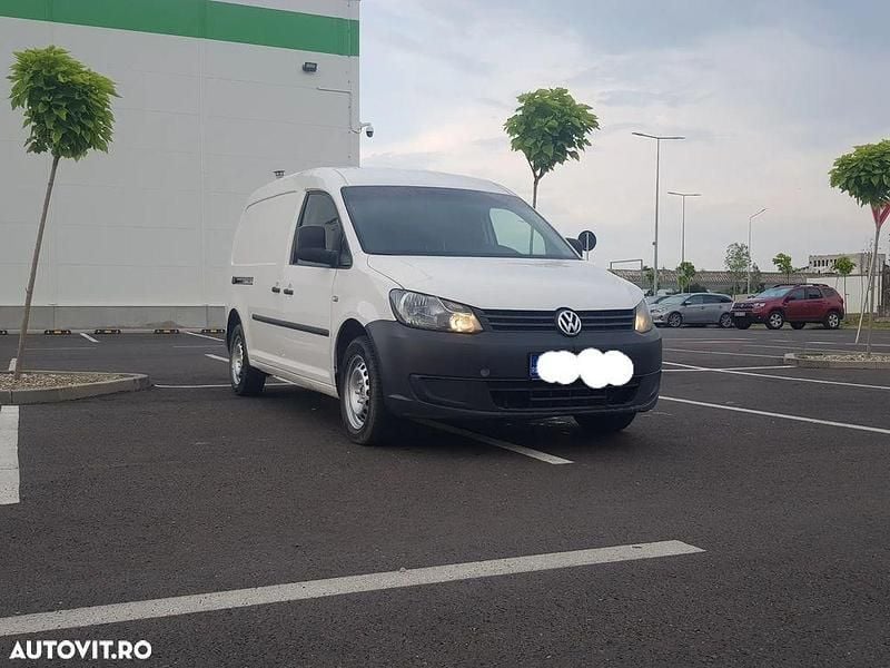 Alb Utilizat 2012 VW Caddy Maxi Monovolum | 4.999 EUR (Super Preț) - Imagine 1/4