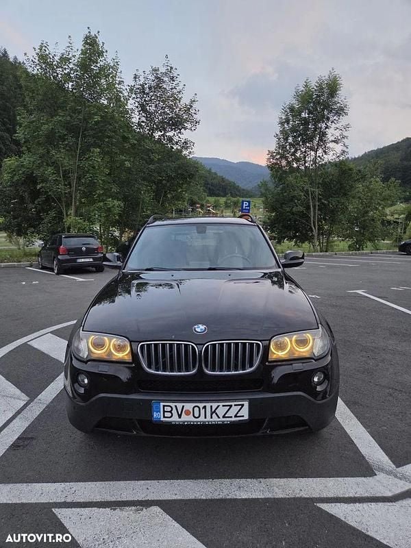 Negru Utilizat 2009 BMW X3 SUV | 6.300 EUR (Preț OK) - Imagine 1/4