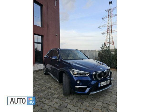 Albastru Utilizat 2017 BMW X1 Sport Line SUV | 26.900 EUR - Imagine 1/4