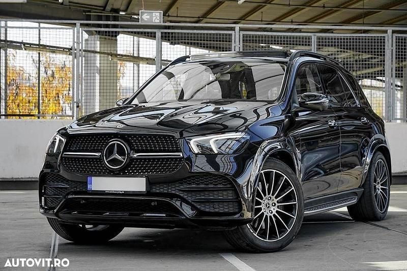 Culoarenegru Utilizat 2019 Mercedes GLE350 AMG line SUV | 45.800 EUR (Preț OK) - Imagine 1/4