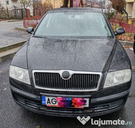 Negru Utilizat 2008 Skoda Octavia SE Berlinǎ | 3.800 EUR (Preț OK) - Imagine 1/4
