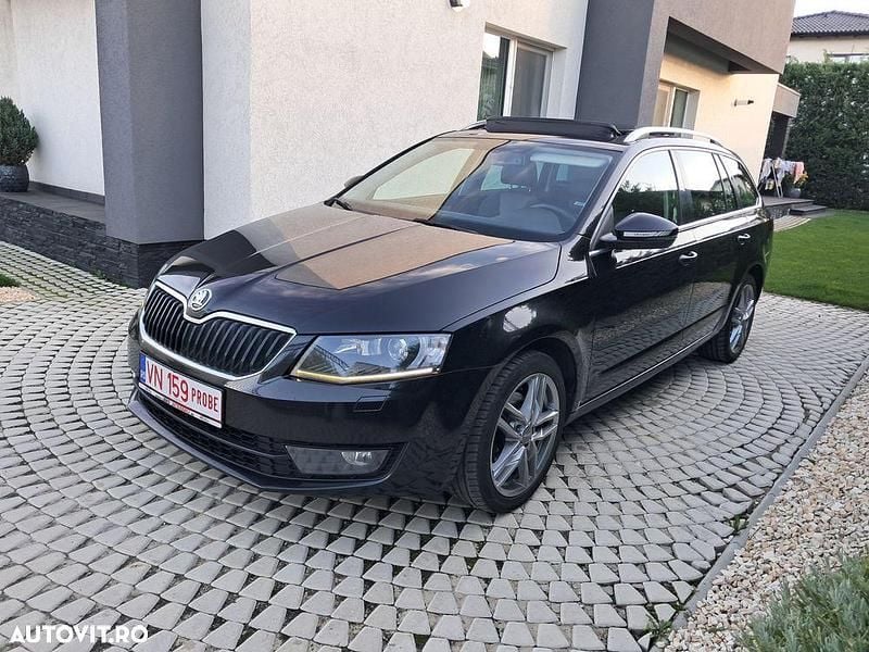 Culoarenegru Utilizat 2017 Skoda Octavia Ambition Break | 8.300 EUR (Super Preț) - Imagine 1/4