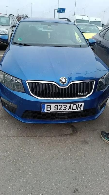 Albastru Utilizat 2015 Skoda Octavia vRS Break | 8.700 EUR (Super Preț) - Imagine 1/3