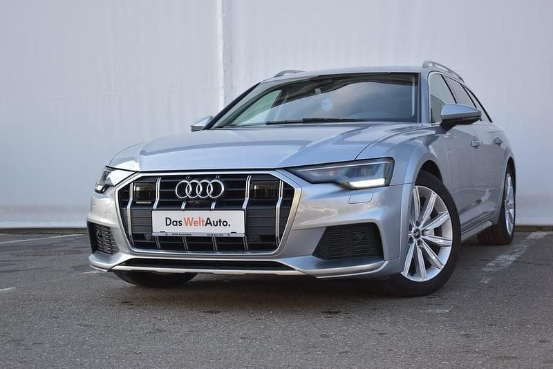 Gri deschis metalic perleffect Utilizat 2021 Audi A6 Allroad Break | 48.900 EUR - Imagine 1/4