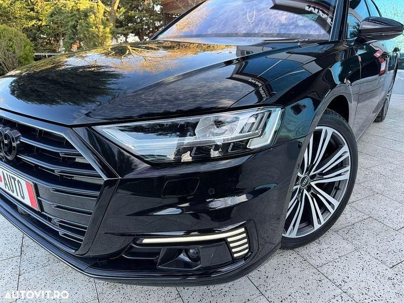 Negru Utilizat 2021 Audi A8 Berlinǎ | 49.500 EUR (Super Preț) - Imagine 1/4