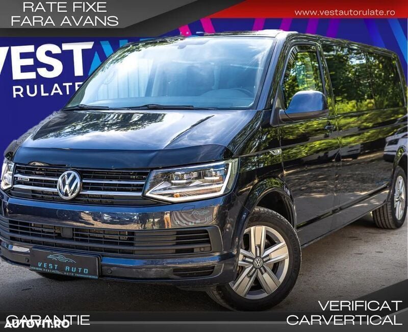 Negru Utilizat 2015 VW Multivan Monovolum | 26.790 EUR - Imagine 1/4