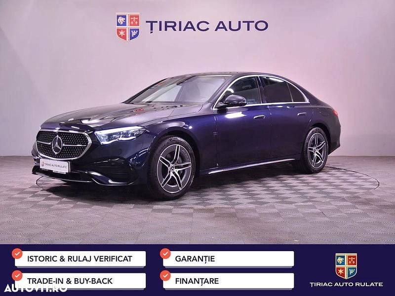 Culoarealbastru Utilizat 2024 Mercedes E300 Berlinǎ | 54.684 EUR (Preț bun) - Imagine 1/4