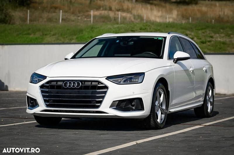 Alb Utilizat 2021 Audi A4 Advanced Break | 16.100 EUR (Preț bun) - Imagine 1/4