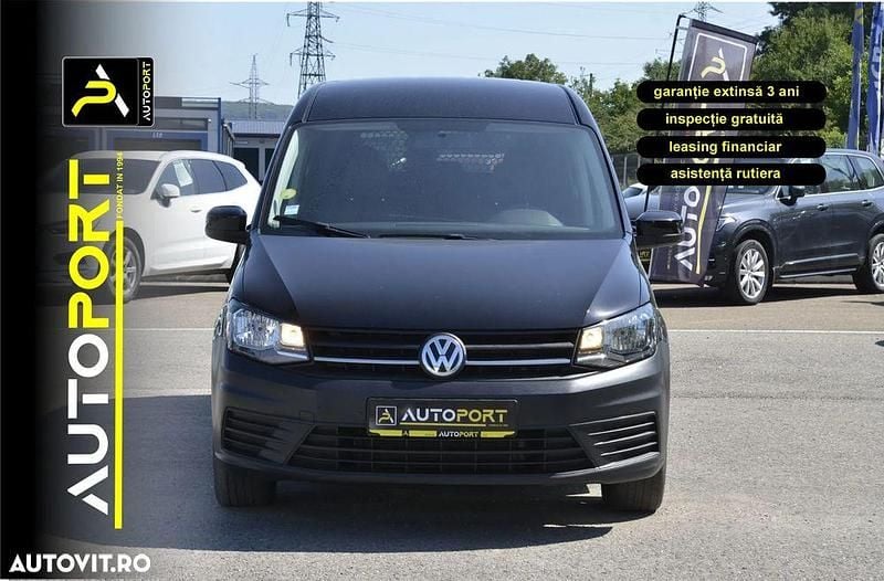 Culoarenegru Utilizat 2020 VW Caddy Maxi Monovolum | 14.277 EUR - Imagine 1/4