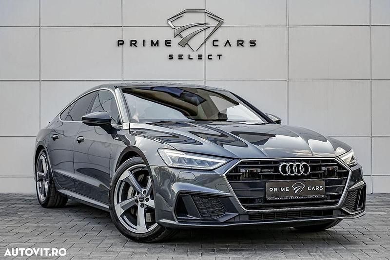 Gri Utilizat 2020 Audi A7 Hatchback | 39.970 EUR - Imagine 1/4