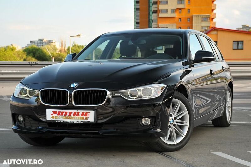 Negru Utilizat 2014 BMW 320 Break | 8.450 EUR (Super Preț) - Imagine 1/4