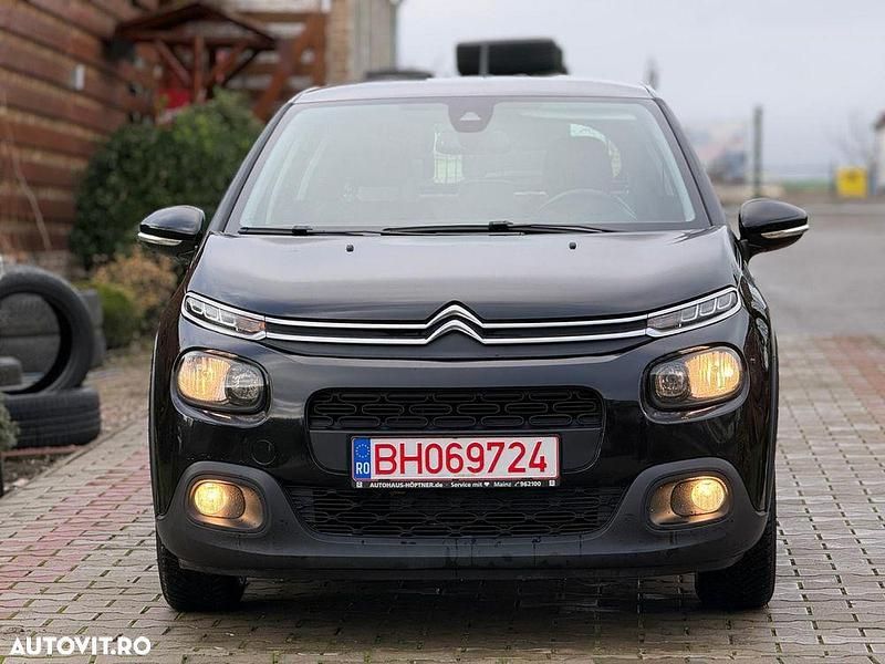 Second-hand Citroën C3 Feel 83 CP (61 kW) 2019 Culoarenegru Hatchback