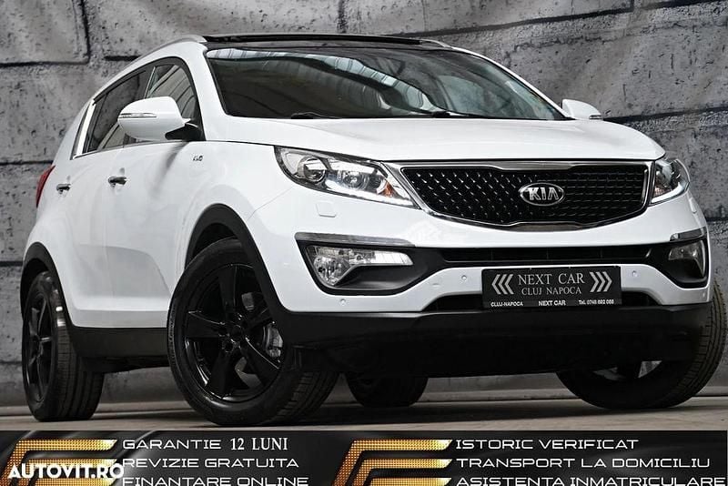 Culoarealb Utilizat 2015 Kia Sportage Platinum SUV | 12.550 EUR (Preț bun) - Imagine 1/4