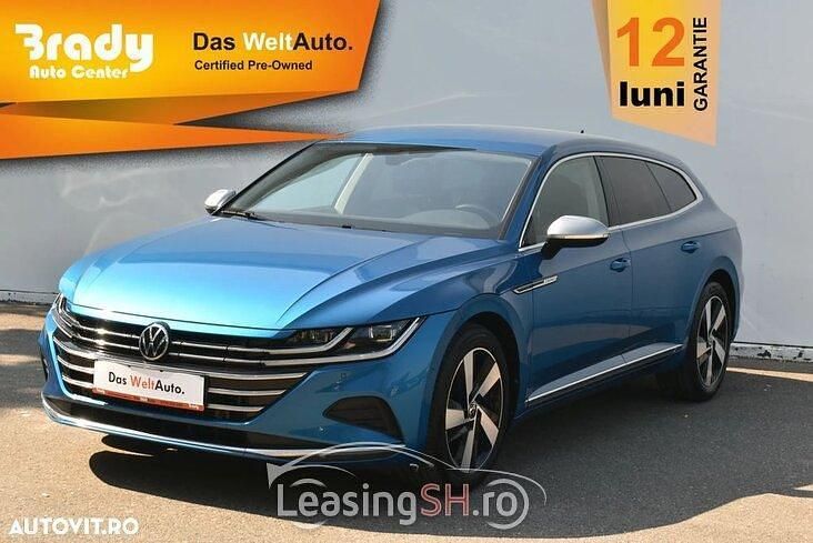 Albastru Utilizat 2021 VW Arteon Elegance Break | 28.499 EUR (Preț OK) - Imagine 1/4