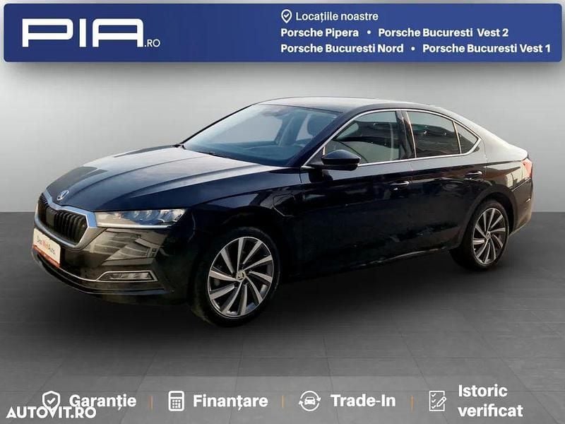 Culoarenegru Utilizat 2022 Skoda Octavia Style Berlinǎ | 23.550 EUR (Preț bun) - Imagine 1/4