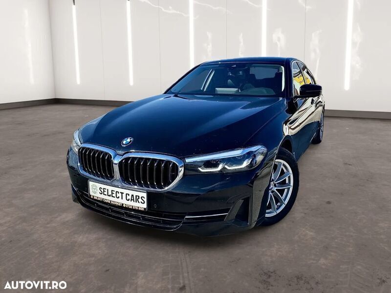 Negru Utilizat 2022 BMW 518 Berlinǎ | 28.490 EUR - Imagine 1/4