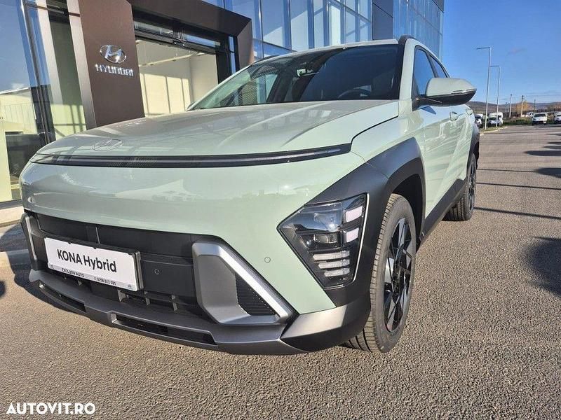 Culoareverde Nouă 2025 Hyundai Kona SUV | 28.193 EUR (Preț OK) - Imagine 1/4