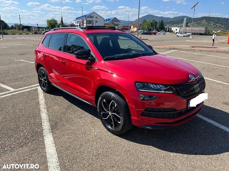 Second-hand Skoda Karoq 190 CP (139 kW) 2020 Culoarerosu SUV