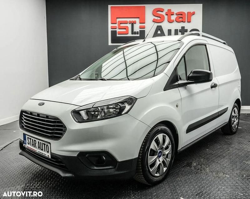 Culoarealb Utilizat 2021 Ford Courier Monovolum | 8.990 EUR - Imagine 1/4