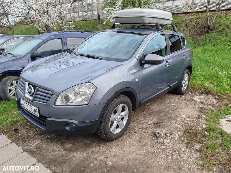 Gri Utilizat 2007 Nissan Qashqai Tekna SUV | 3.750 EUR (Preț bun) - Imagine 1/4