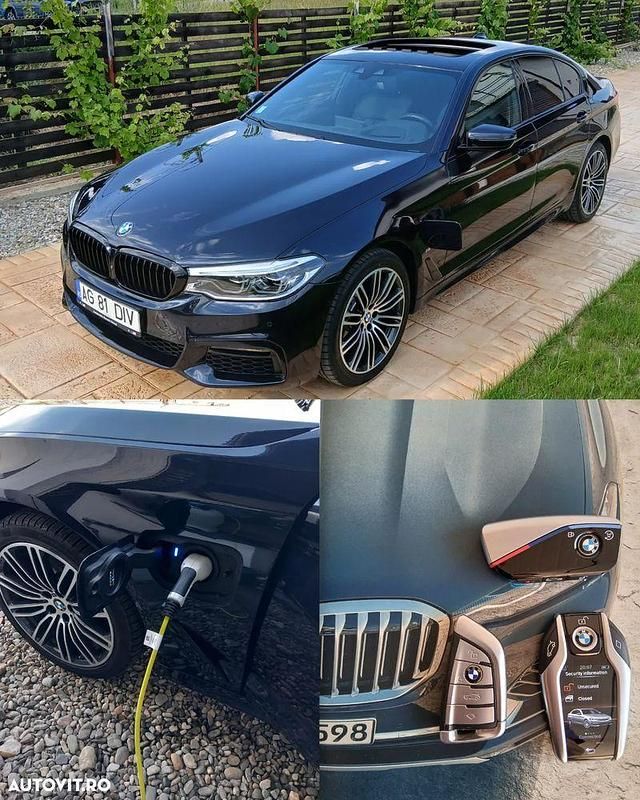 Culoarealbastru Utilizat 2020 BMW 530 M Sport Berlinǎ | 26.450 EUR (Preț bun) - Imagine 1/4