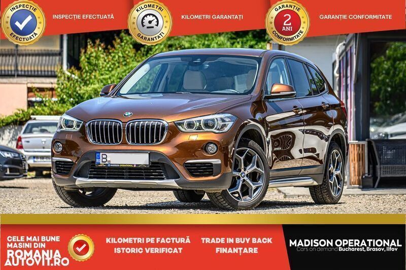 Maro Utilizat 2016 BMW X1 Advantage SUV | 18.250 EUR (Puțin scump) - Imagine 1/4