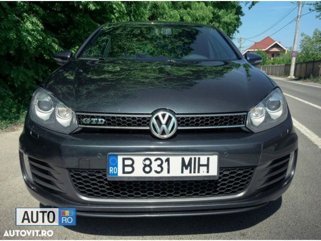Second-hand VW Golf VI GTD 170 CP (125 kW) 2009 Grafit Hatchback