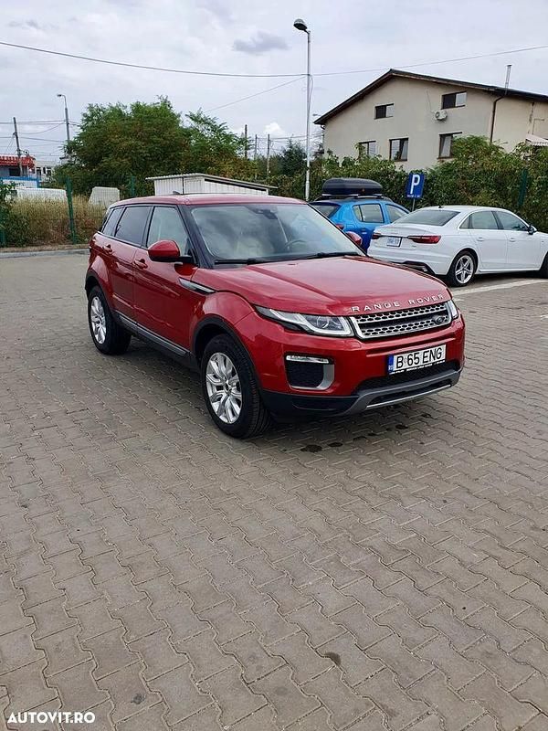 Second-hand Land Rover Range Rover evoque 149 CP (109 kW) 2017 Rosu SUV