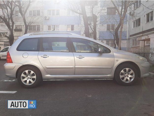 Gri Utilizat 2007 Peugeot 307 Break | 2.500 EUR (Puțin scump) - Imagine 1/4