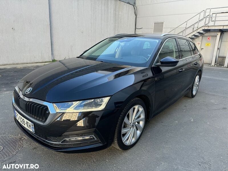 Negru Utilizat 2020 Skoda Octavia Ambition Break | 16.900 EUR (Preț OK) - Imagine 1/4
