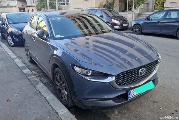 Albastru Utilizat 2023 Mazda CX-30 SUV | 28.000 EUR (Puțin scump) - Imagine 1/4