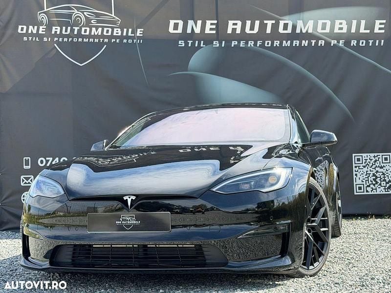 Culoarenegru Utilizat 2022 Tesla Model S Plaid Berlinǎ | 75.000 EUR - Imagine 1/4