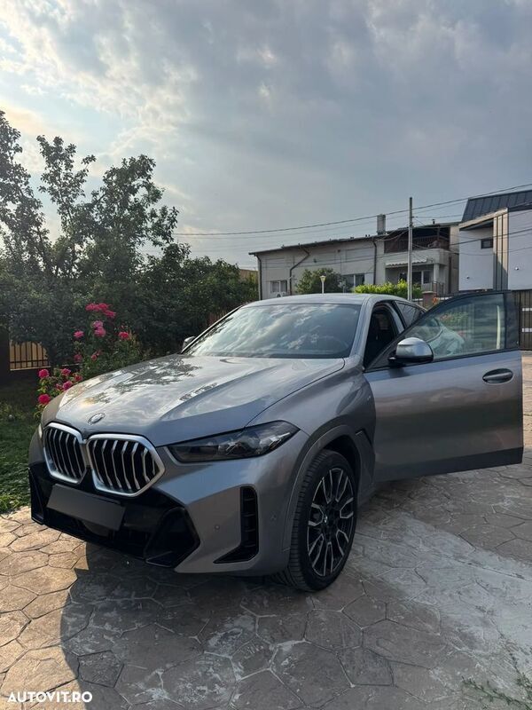 Gri Utilizat 2023 BMW X6 xLine SUV | 94.500 EUR - Imagine 1/4