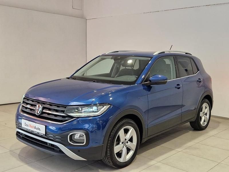 Albastru mediu normal Utilizat 2021 VW T-Cross Style SUV | 23.250 EUR (Scump) - Imagine 1/4