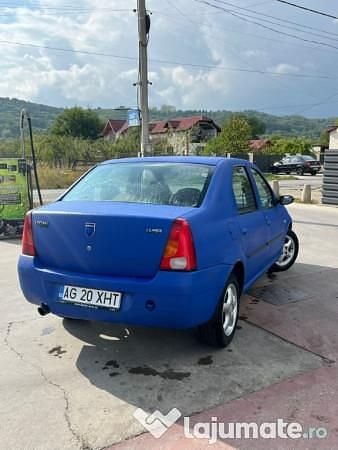 Albastru Utilizat 2007 Dacia Logan Berlinǎ | 1.500 EUR (Preț OK) - Imagine 1/4