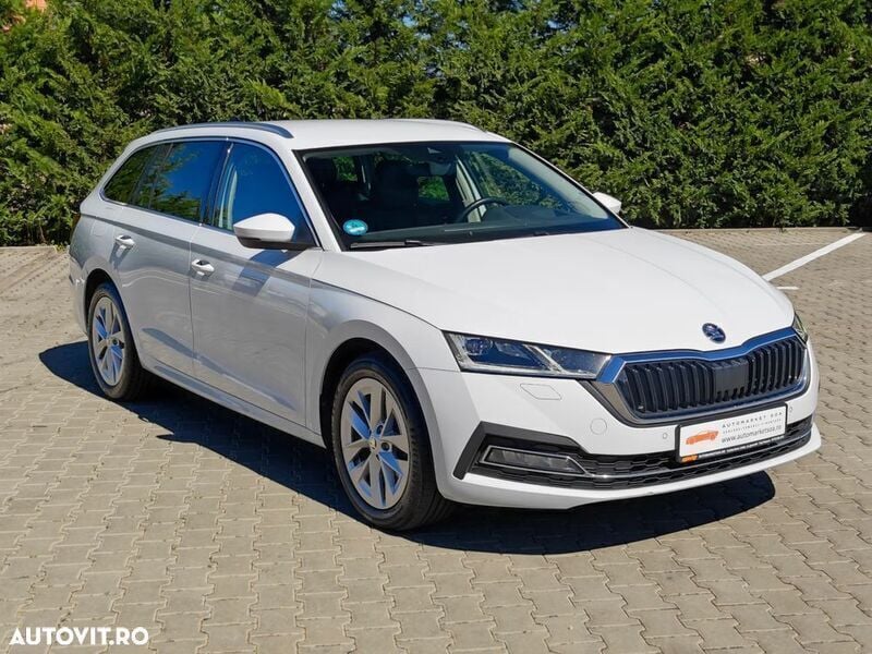 Alb Utilizat 2022 Skoda Octavia Style Break | 17.990 EUR (Preț OK) - Imagine 1/4