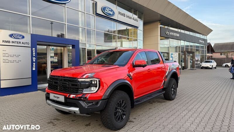 Albastru Nouă 2024 Ford Ranger Raptor Pickup | 65.328 EUR - Imagine 1/4