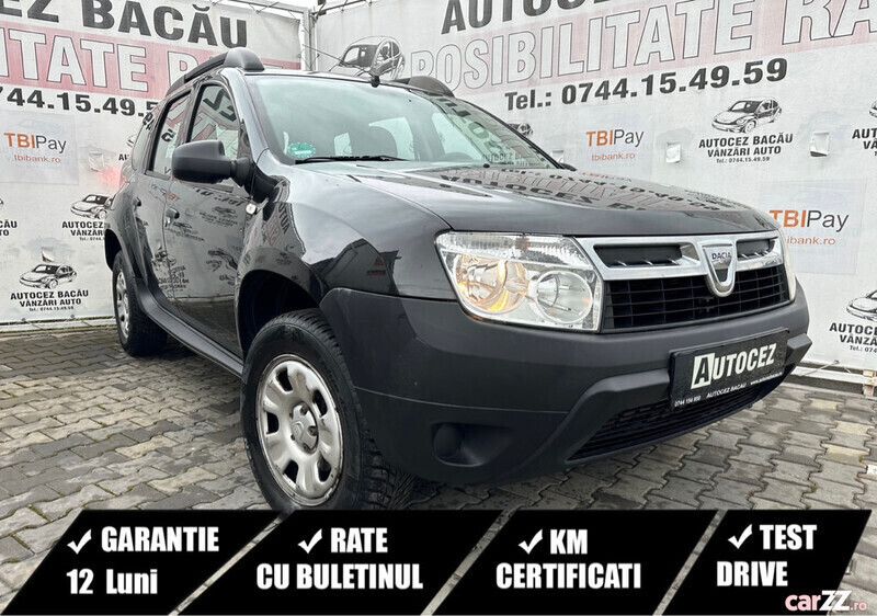 Negru Utilizat 2013 Dacia Duster Prestige SUV | 6.850 EUR (Super Preț) - Imagine 1/4